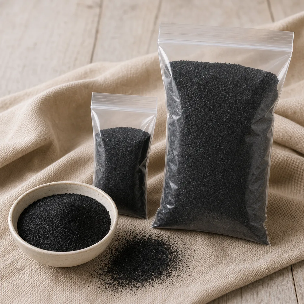 activated charcoal fine powder 100ml and 1kg natural skincare ingredient