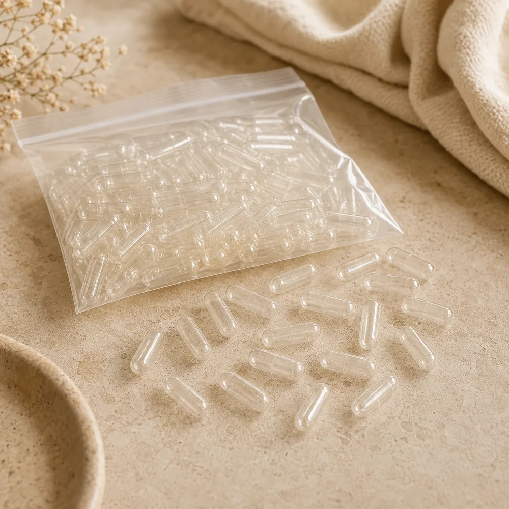 Capsules Empty (100) - Size 0 (Vegetable Gelatine)