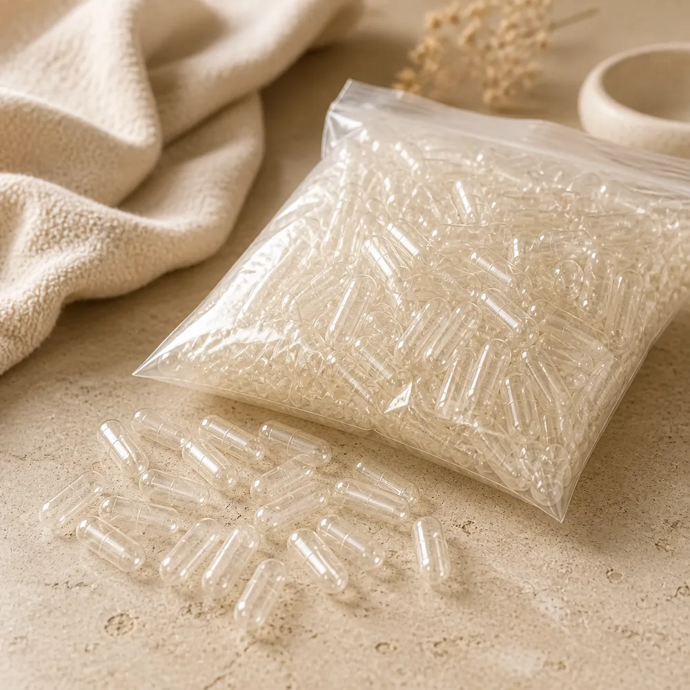 Capsules Empty (1000) - Size 00 (Vegetable Gelatine)