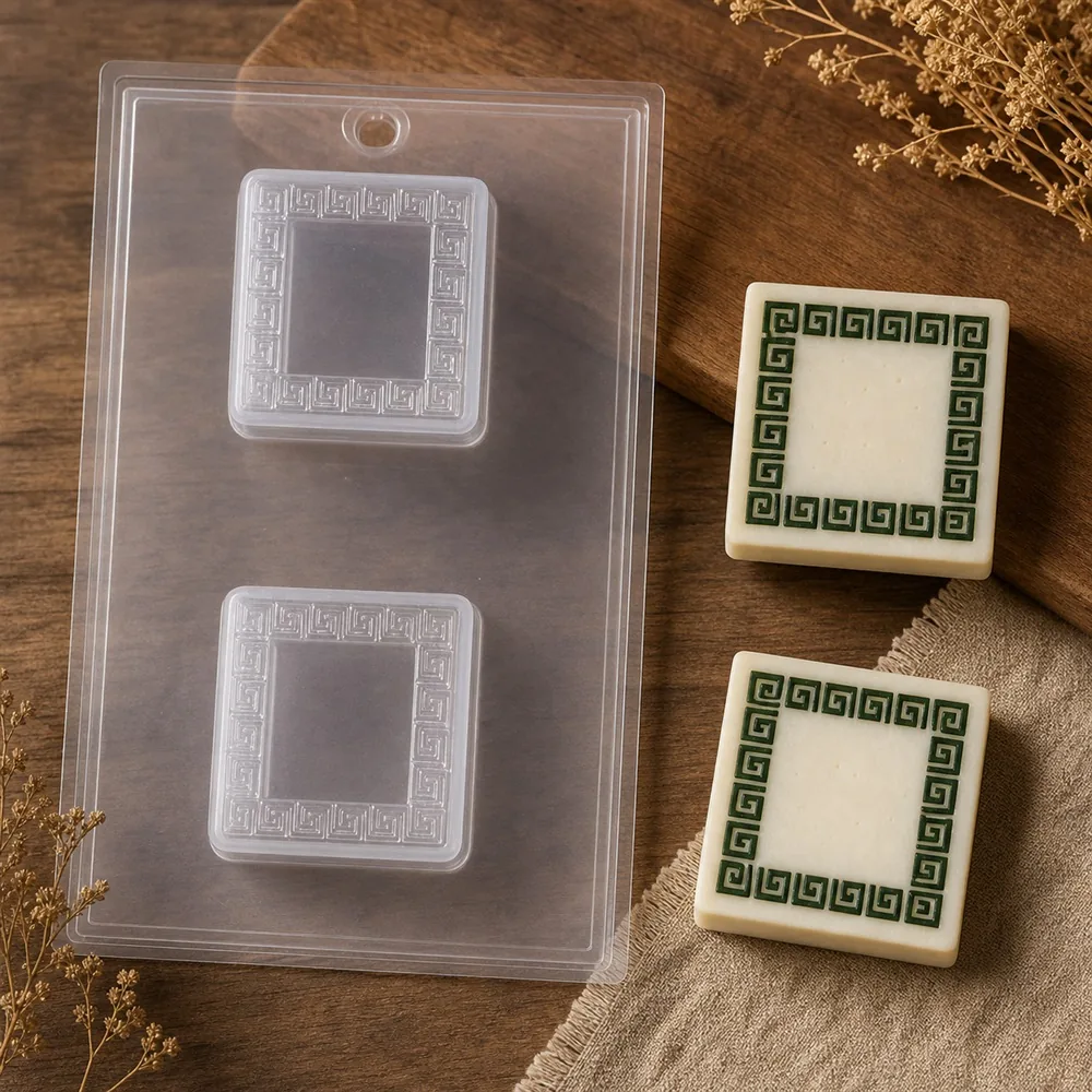 Decorative Square Mould PVC Soap Mould