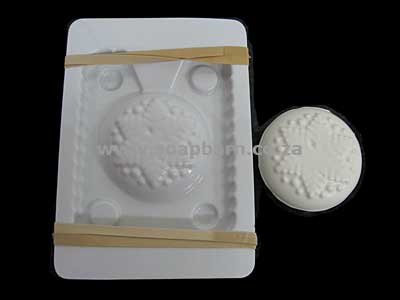Imported 3-D Round Snowflake Mould