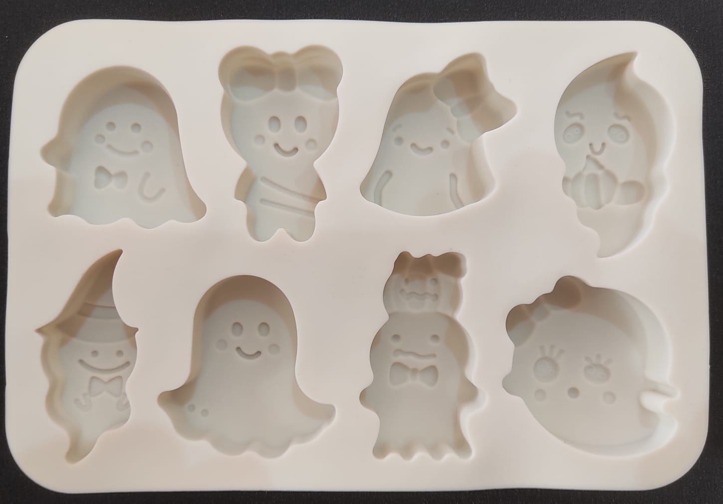 NEW - Silicone Moulds- Small Ghosts