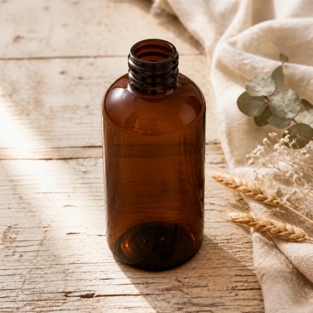 Bottle - Boston PET Amber 300ml