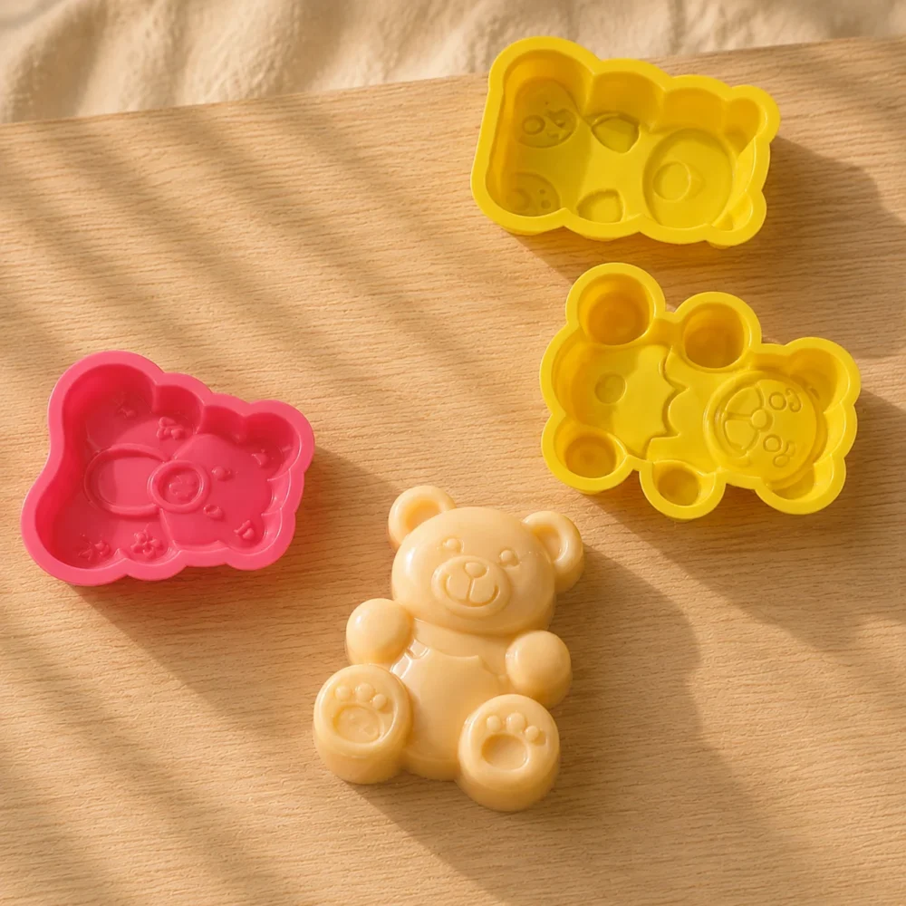 Single Silicone Moulds - Teddy