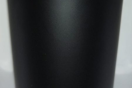 Candle Jar - Black with Bamboo Lid