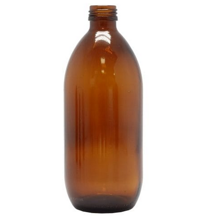 Amber Glass Bottle ( 28/410 neck size)