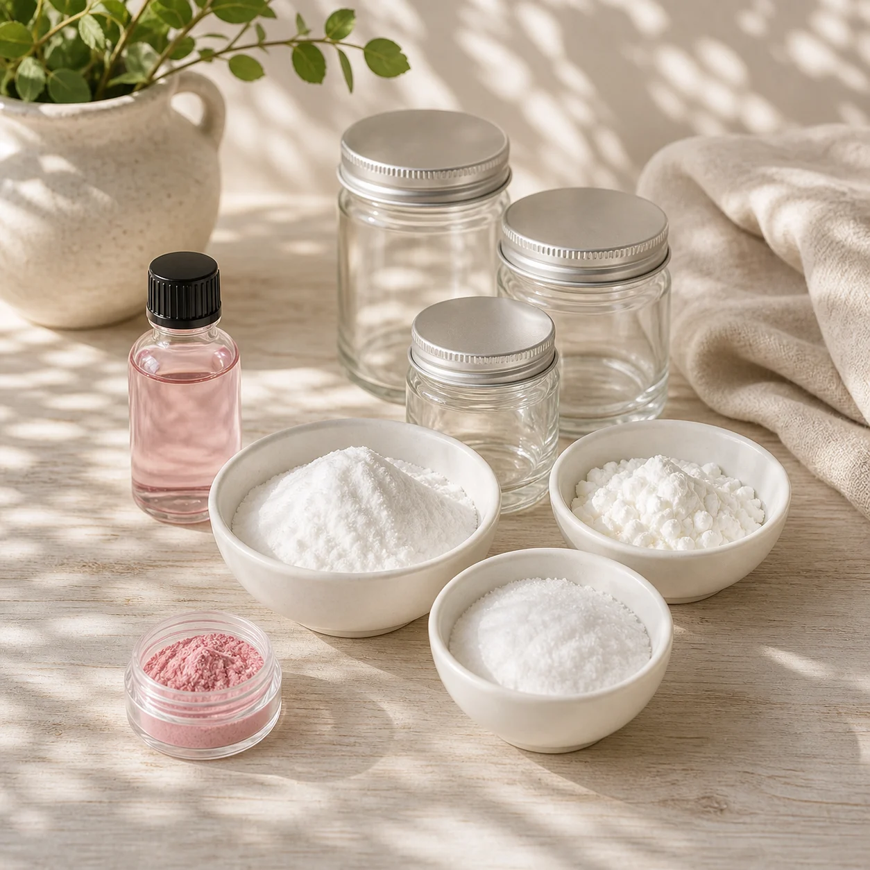 Raspberry and Rose Bath Sherbet Recipe Pack