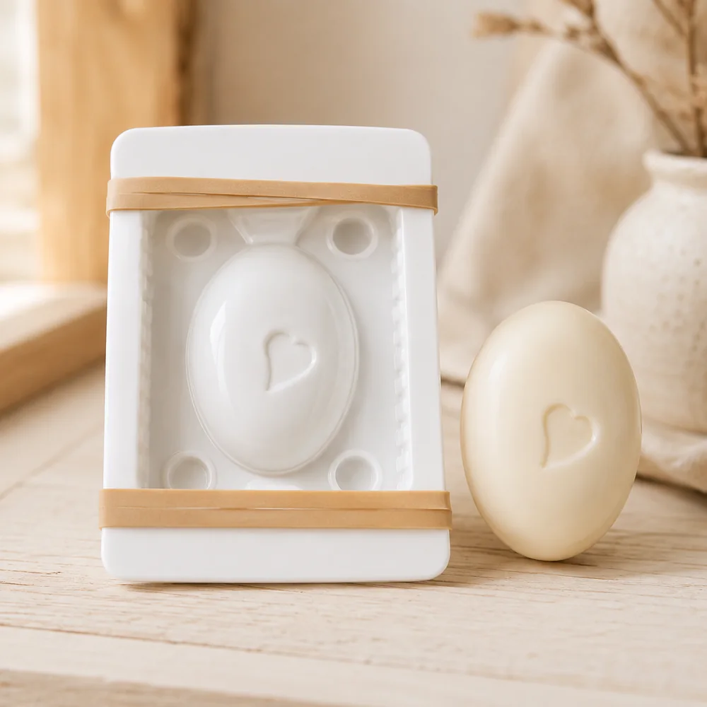 Imported 3D Oval Heart Mould 140g