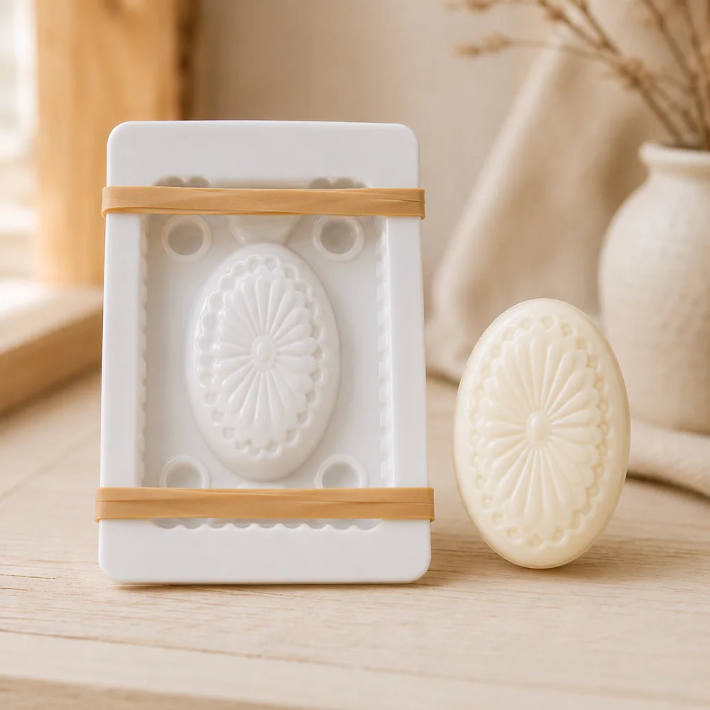 Imported 3D Oval Sunburst Mould 140g