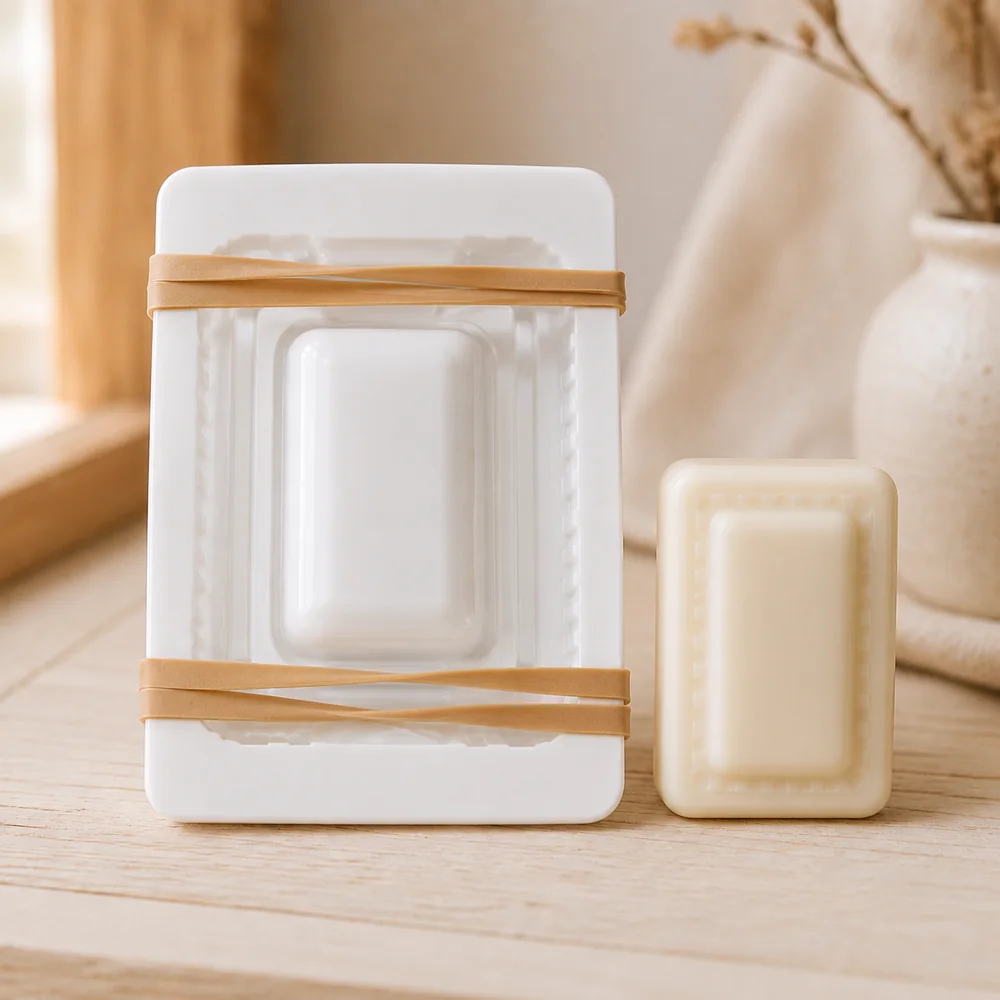 Imported 3D Rectangle Contoured Back Mould 140g