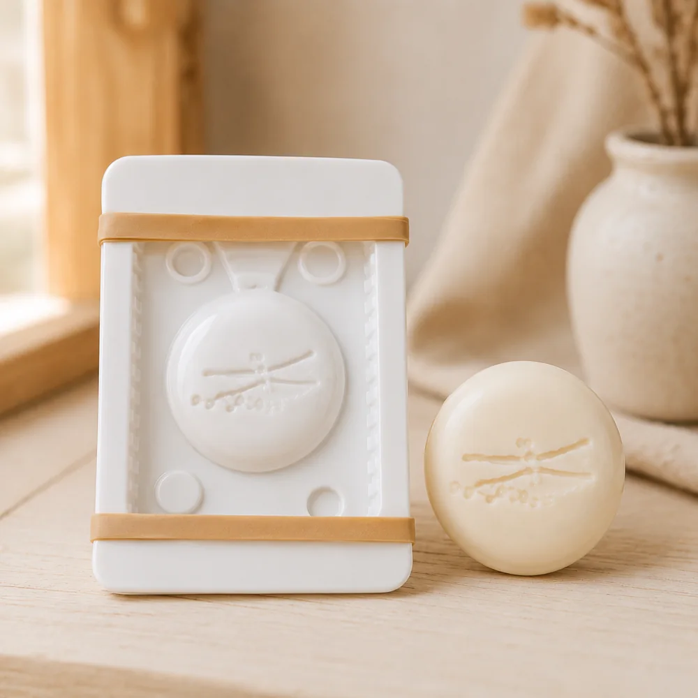 Imported 3D Round Plain Dragonfly Mould 120g