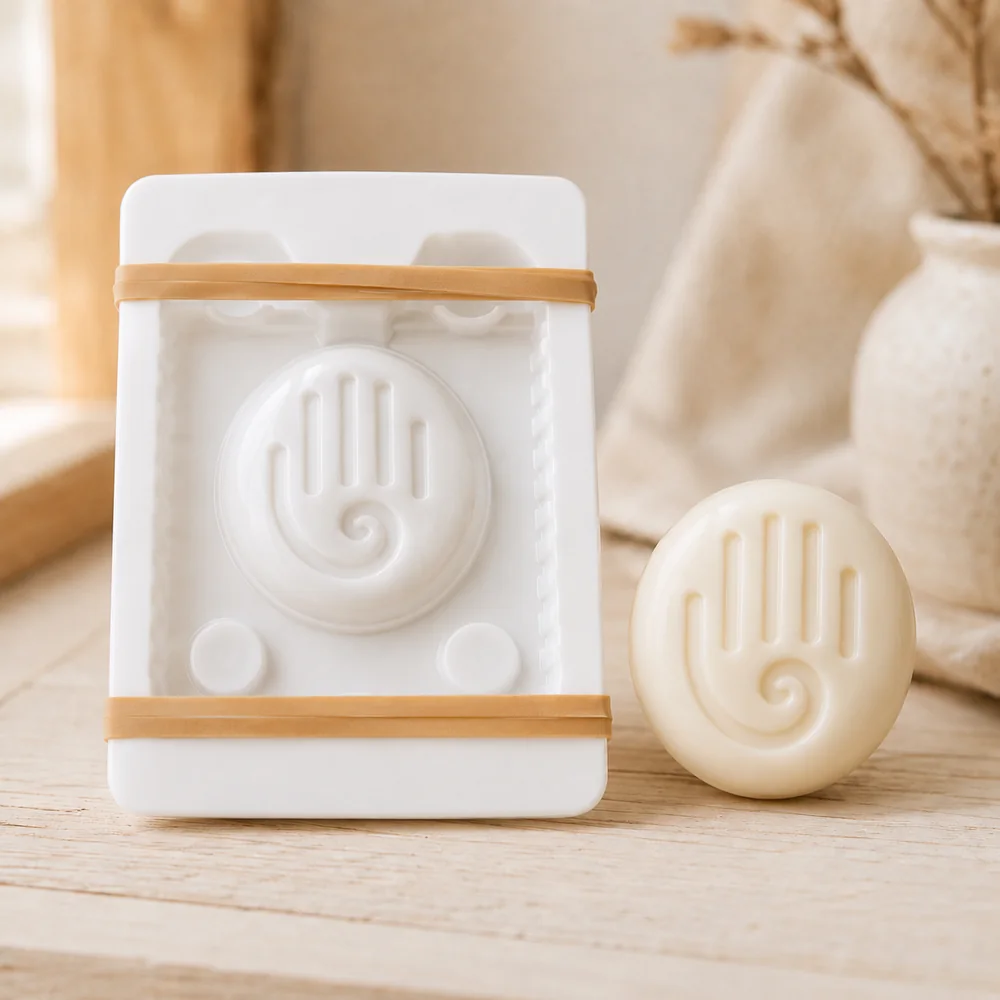Imported 3D Round Hand Mould 120g