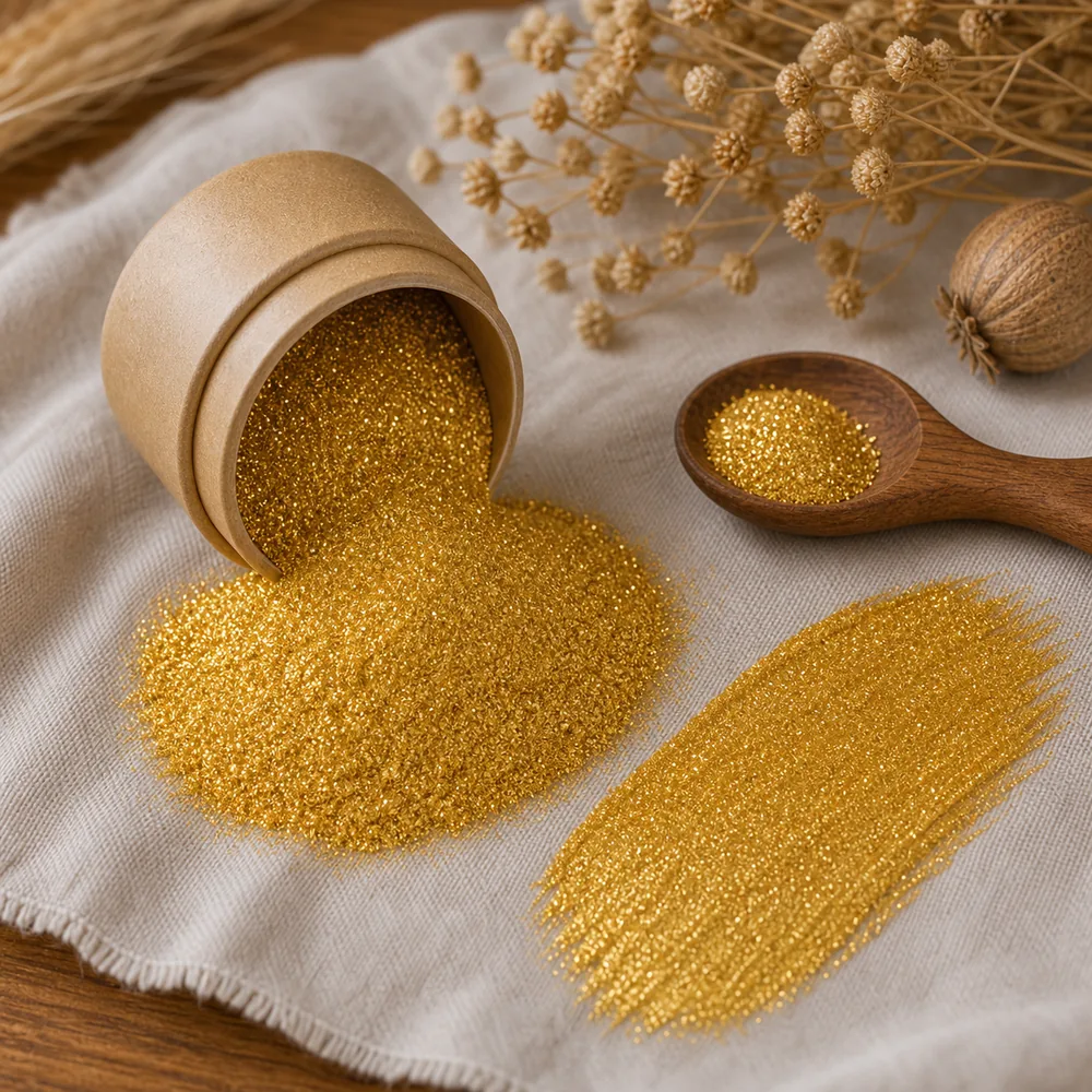 Mica Yellow Golden Sparkle 10ml