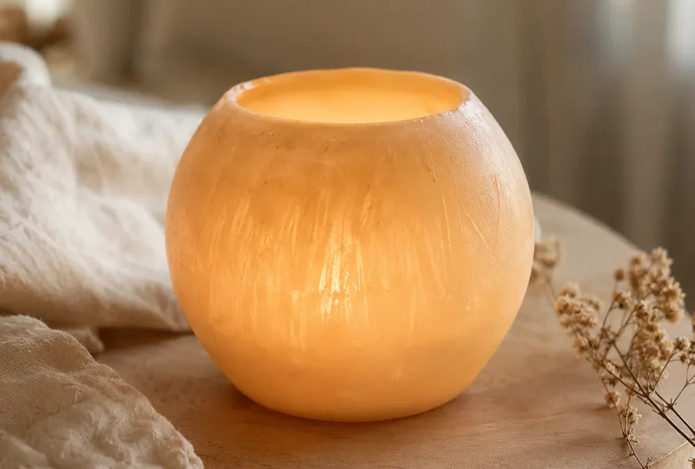 Handmade balloon lantern candle - The Soap Barn