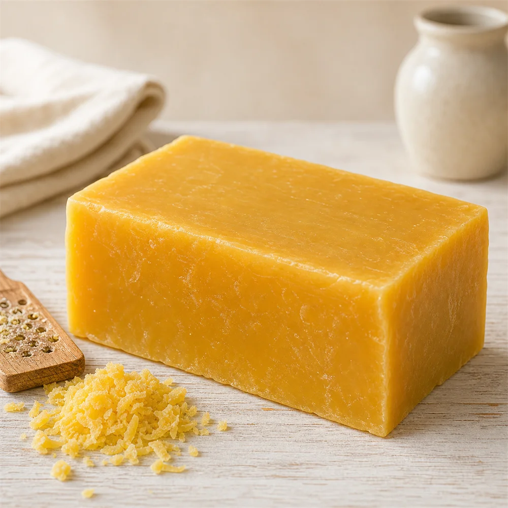 Beeswax Natural Block