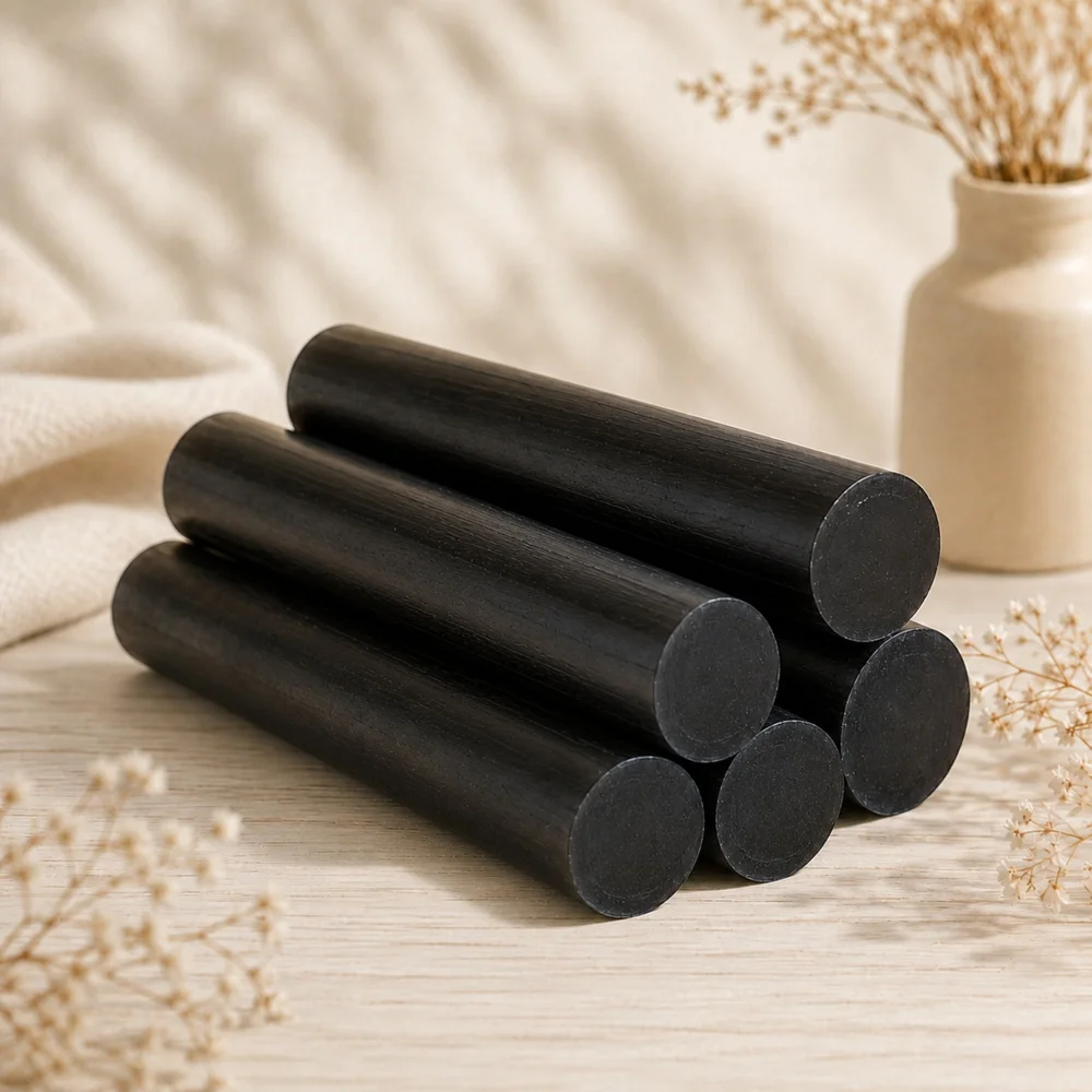 Glycerine Soap Base Tube - Unfragranced (Black) 1kg