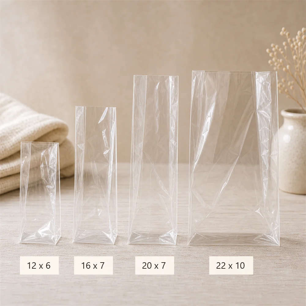 Two Pound Cellophane Bags 22 x 10 (100)