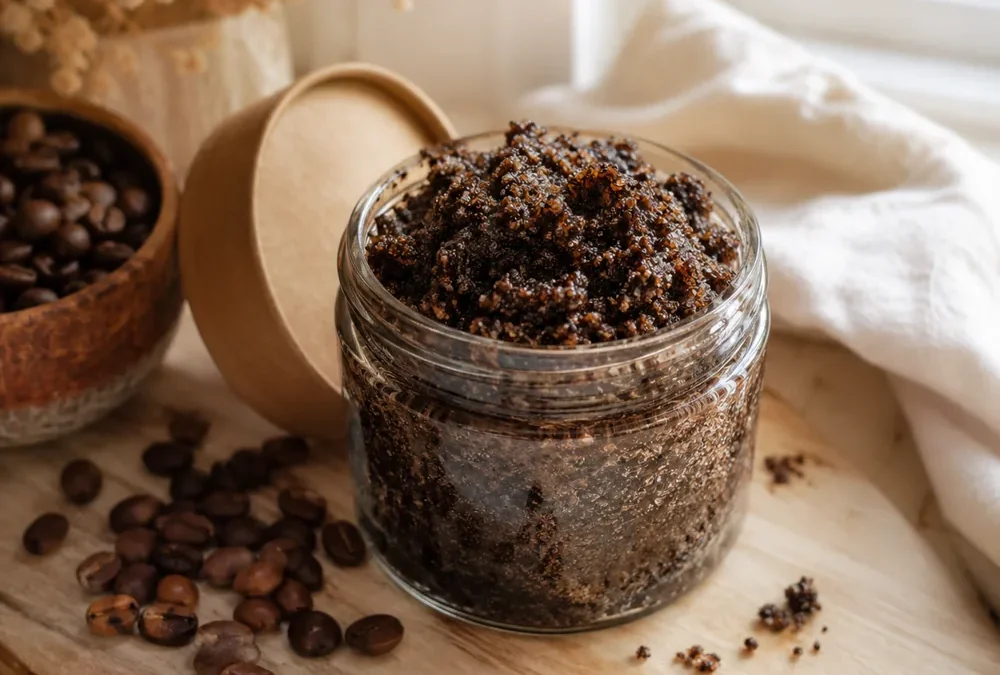 Handmade Coffee Body Scrub - The Soap Barn