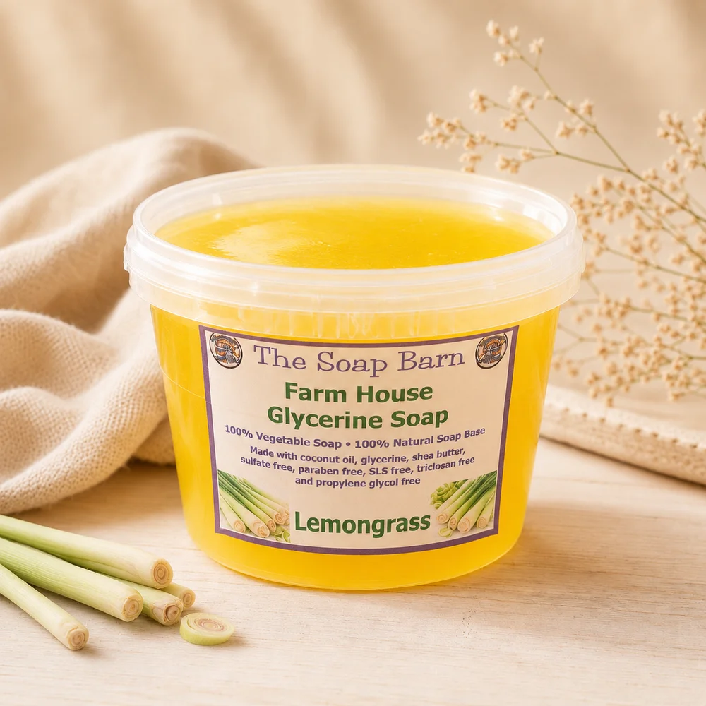 Yellow Glycerine (Lemongrass) 100% Natural Base