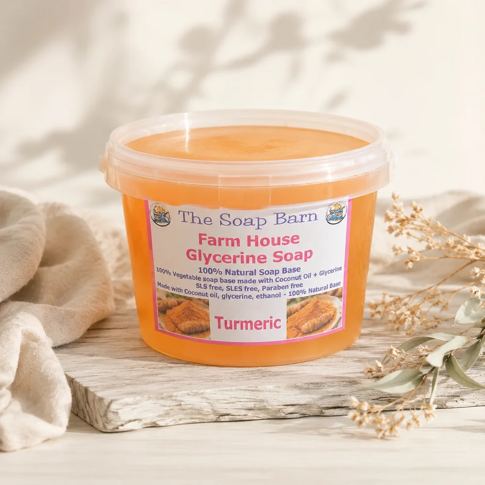 Tumeric Glycerine (Orange) 100% Natural Base - New