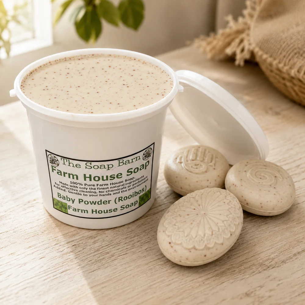 Farmhouse Soap Baby Powder (Cream with Rooibos Infusion)