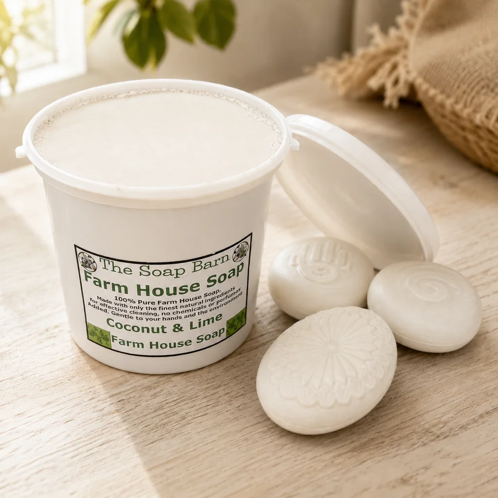 Farmhouse Soap Coconut & Lime (White)