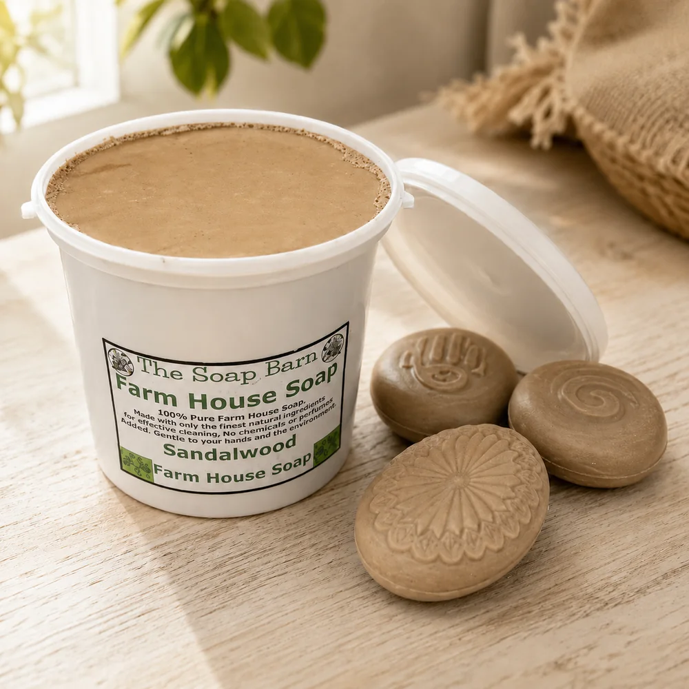Farmhouse Soap Sandalwood (Light Brown)
