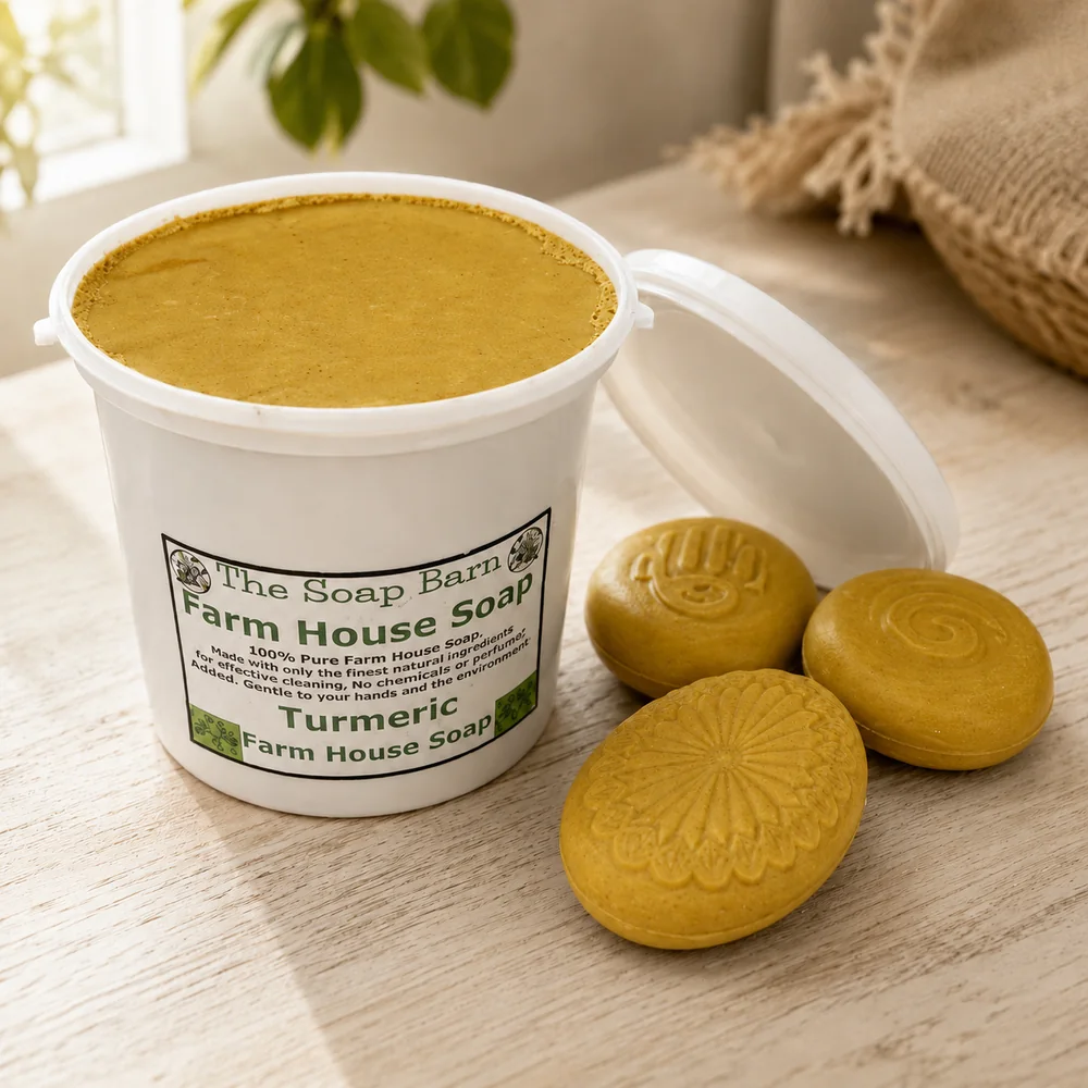 Farmhouse Soap - Tumeric - with Tumeric Powder and Tumeric Oil