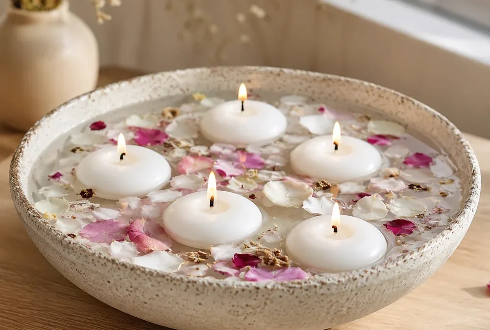 Handmade Floating Candles - The Soap Barn