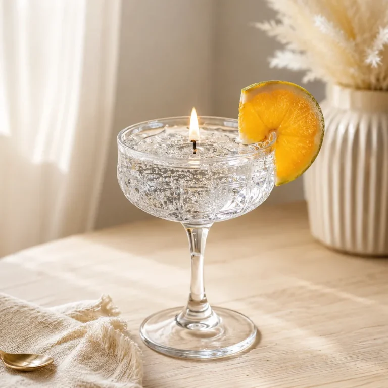 Gel Cocktail Candles