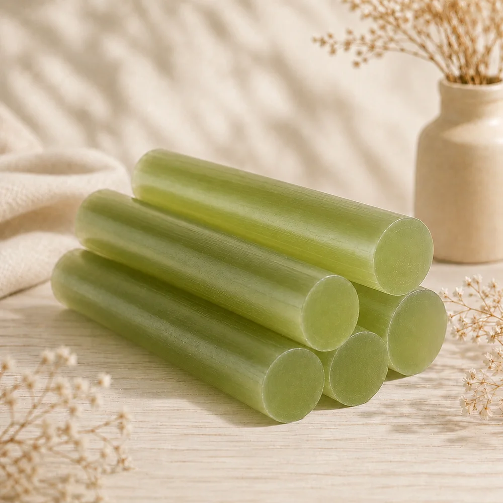 Glycerine Soap Base Tube - Lime (Green) 1kg