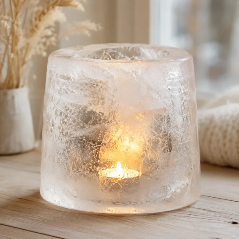 Ice Lantern Candle