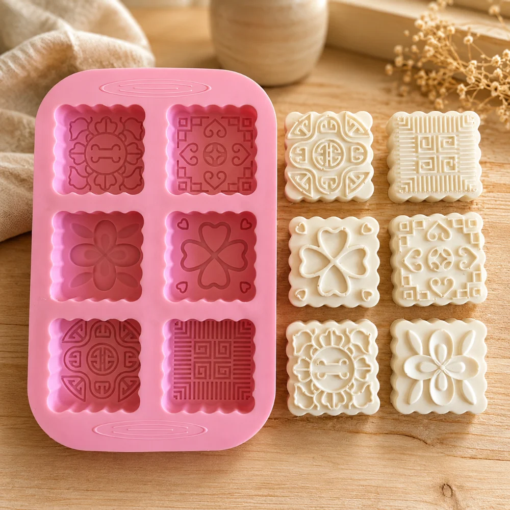 Imported Silicone Soap Mould Design C