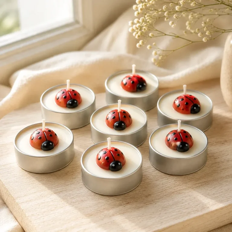 Ladybird Candles