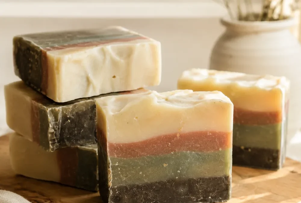 Handmade Layered Soap - The Soap Barn