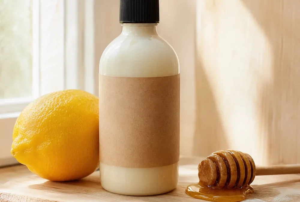 Handmade Lemon and Honey Hand Lotion - The Soap Barn