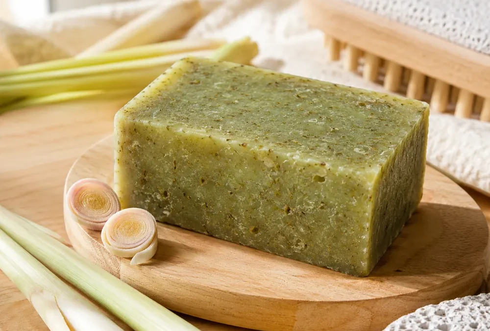Handmade Lemon Grass Pumice Foot Soap - The Soap Barn