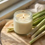 Handmade Lemongrass Body Butter Candle - The Soap Barn