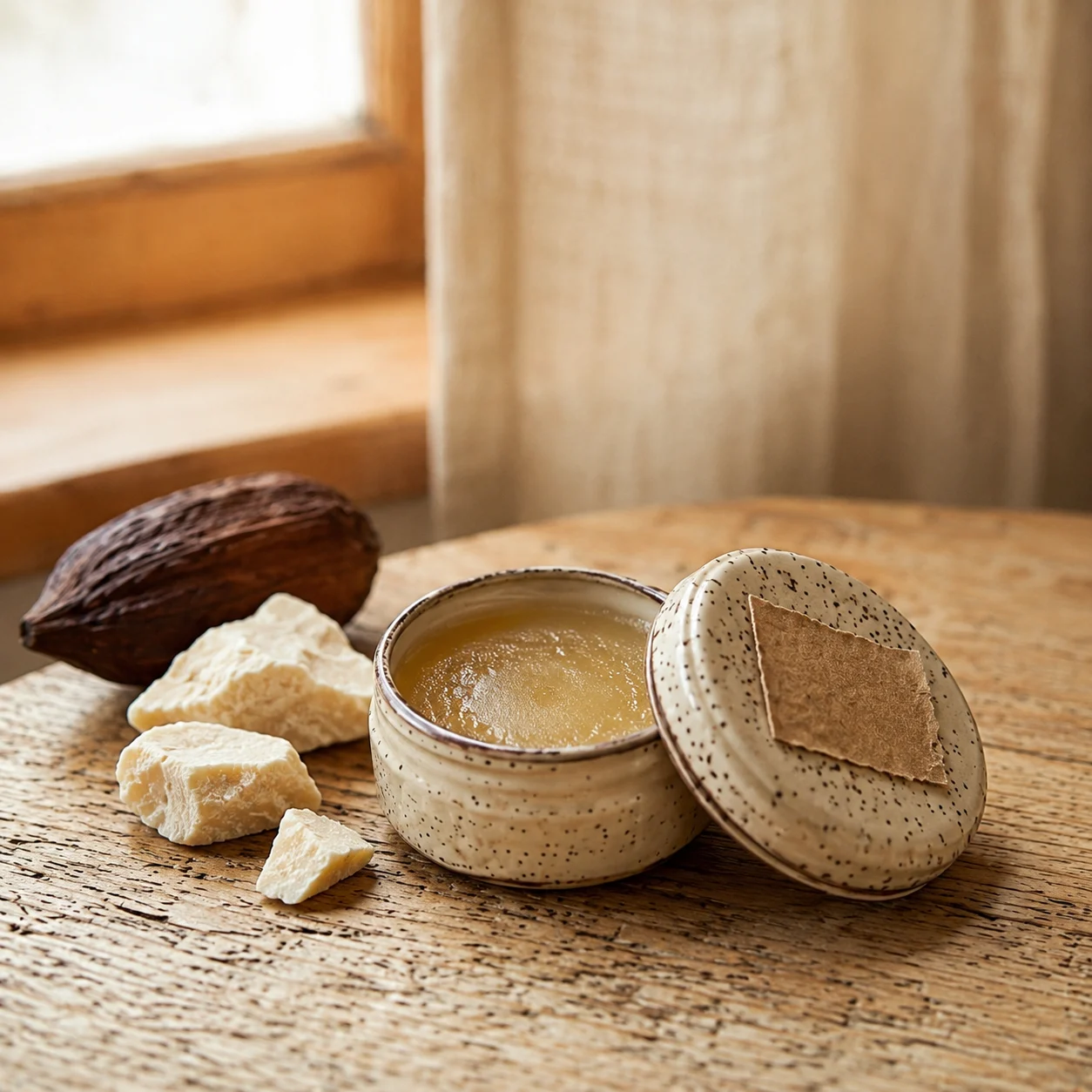 Lip Balm Base - Cocoa Butter (Clear) - 500ml