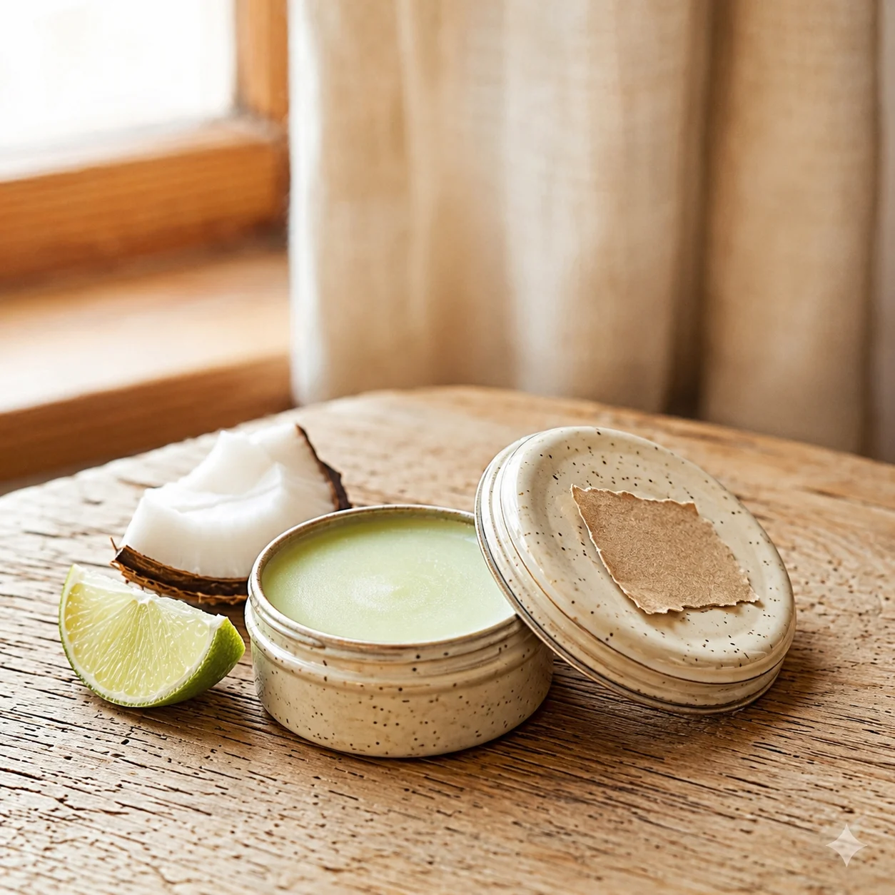 Lip Balm Base - Coconut Lime (Green) - 500ml