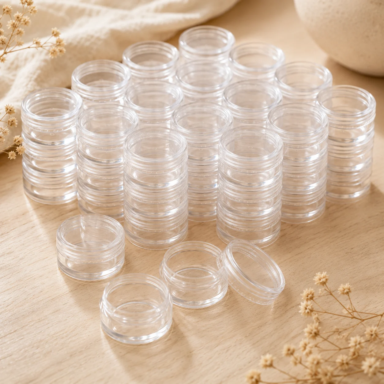 Lip Balm Pot Containers 10ml (50 units)