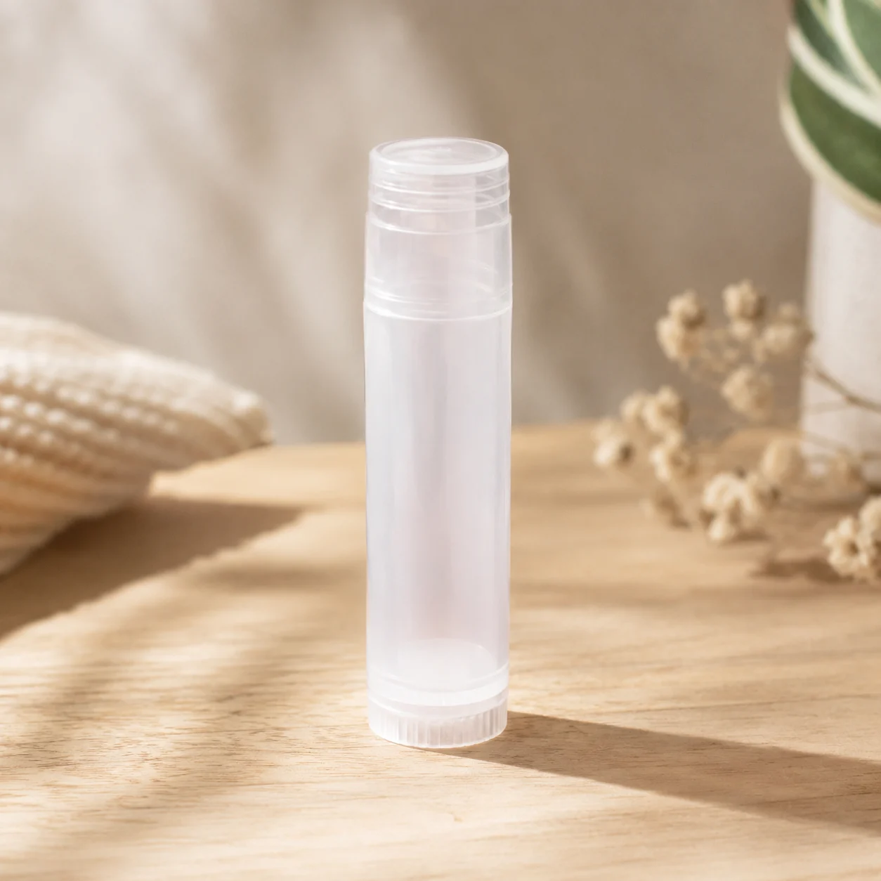 Lip Ice Tube Plastic Clear 10ml