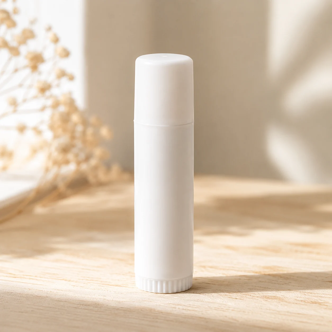 Lip Ice Tube Plastic White 10ml