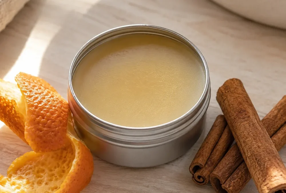 Handmade Orange and Cinnamon Heel Balm - The Soap Barn