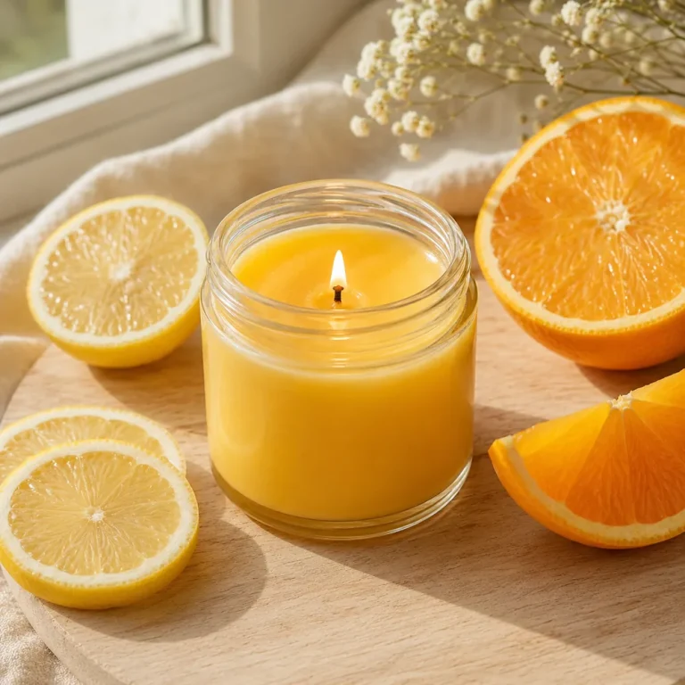 Orange and Lemon Candle