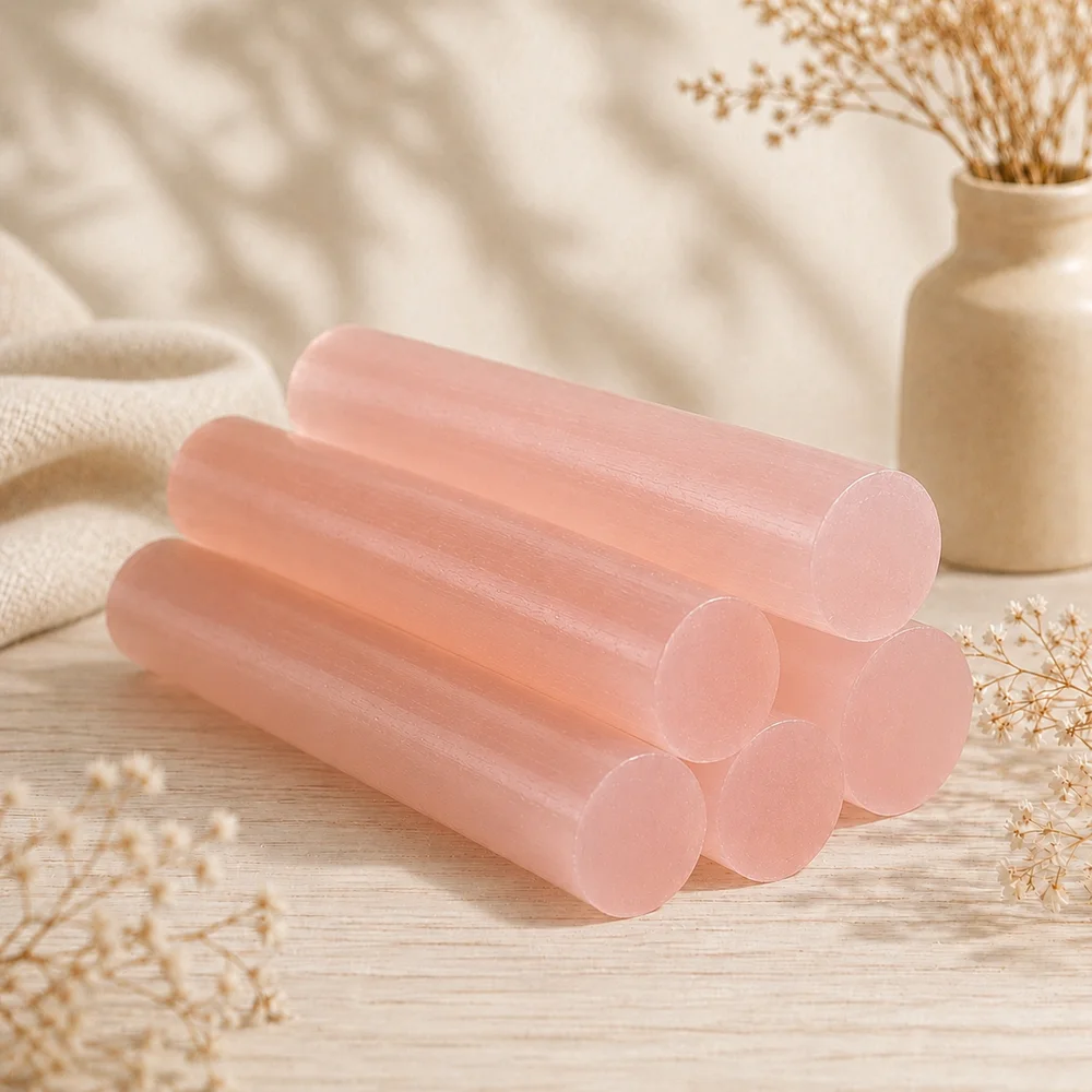 Glycerine Soap Base Tube - Rose (Pink) 1kg