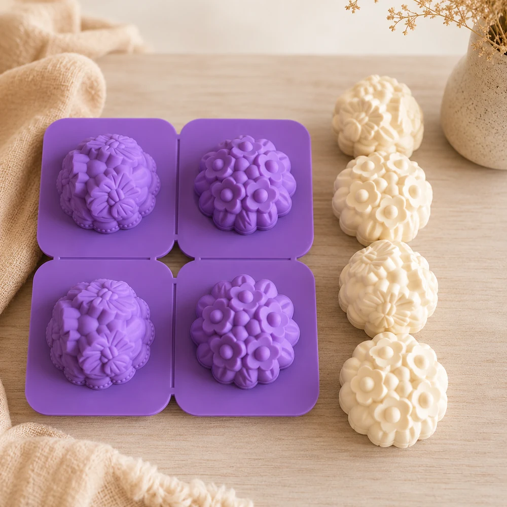 Silicone Soap Mould Design B