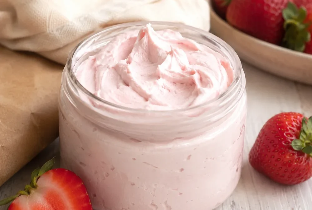 Handmade Strawberry and White Tea Body Butter - The Soap Barn