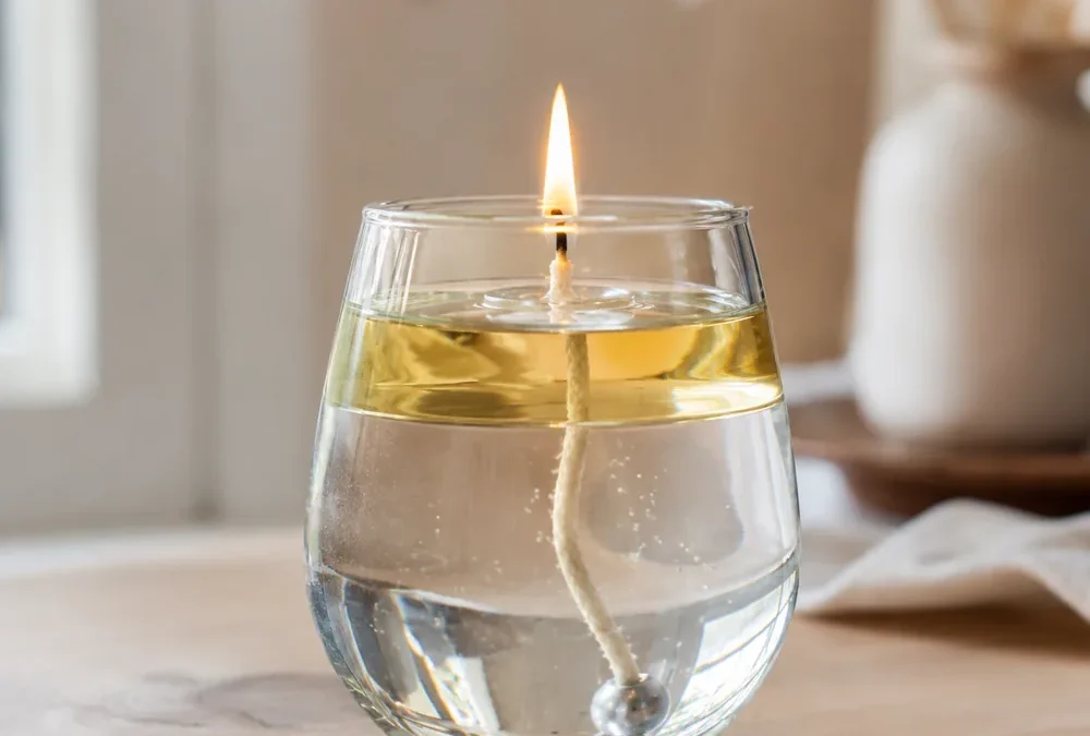 Handmade Water Candles - The Soap Barn