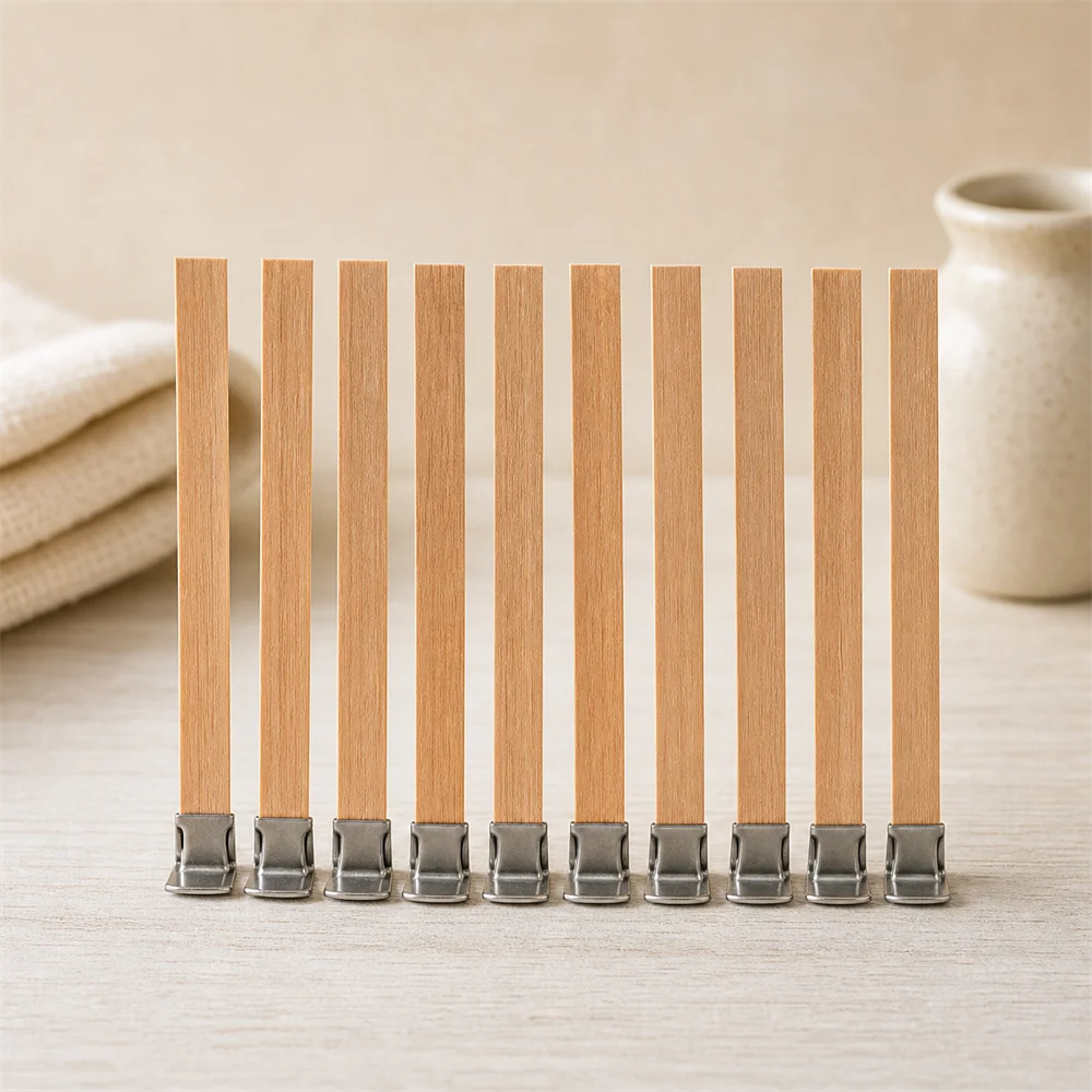 Wick - Bamboo with Sustainer 10cm (10 units)